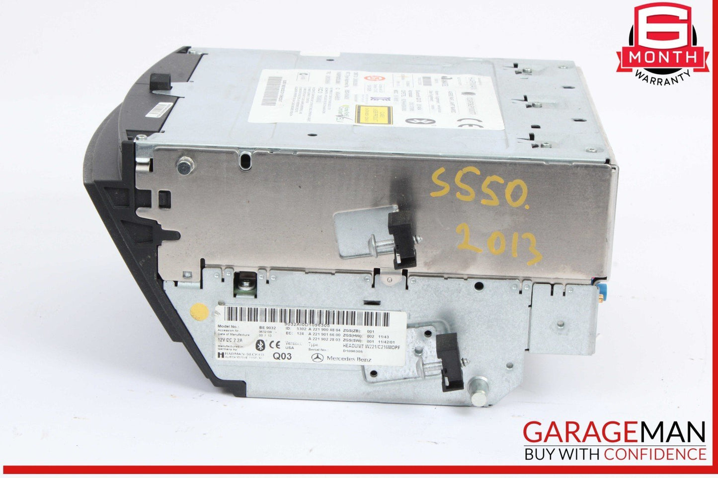 10-13 Mercedes W221 S550 S400 Head Unit Navigation Command Comand CD Audio OEM