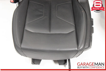 19-23 Audi Q3 Front Complete Seat Cushion Cover Assy Set of 2 Pc OEM