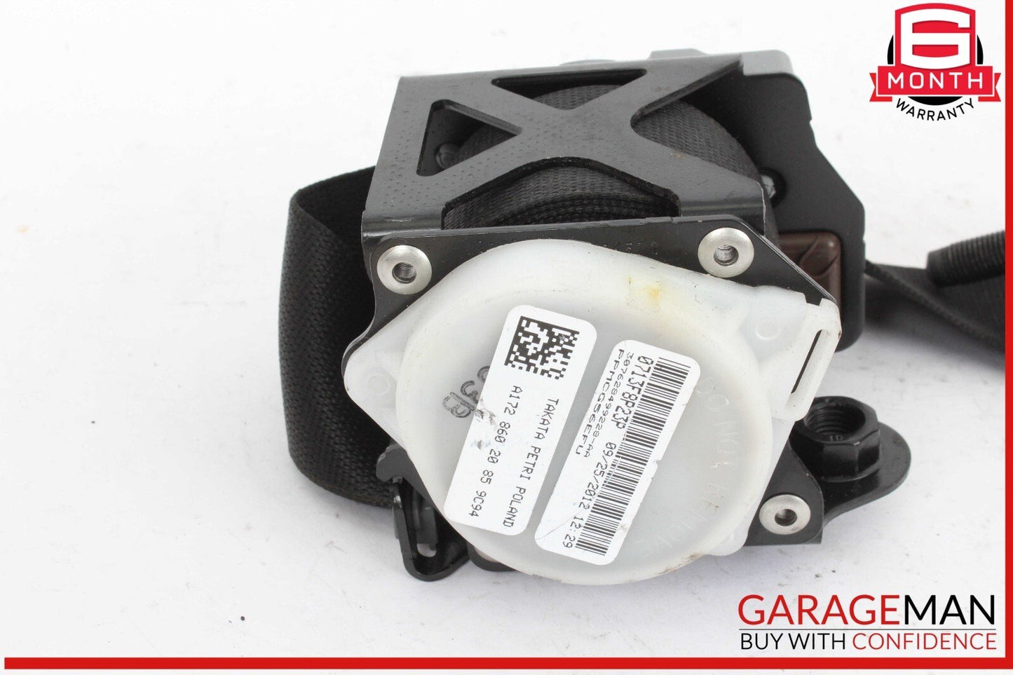 12-20 Mercedes R172 SLK250 SLK350 Front Right Side Seat Belt Seatbelt Retractor