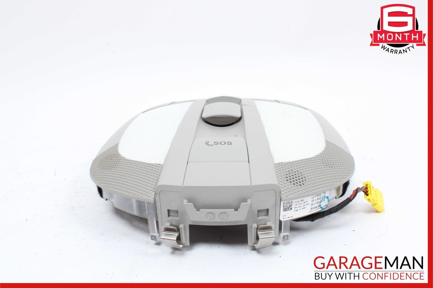 06-13 Mercedes X164 GL450 ML350 R350 Front Overhead Dome Light Lamp Gray OEM