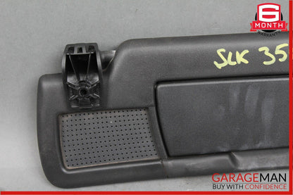 05-11 Mercedes R171 SLK350 Front Right Passenger Sun Visor Sunvisor Shade Black