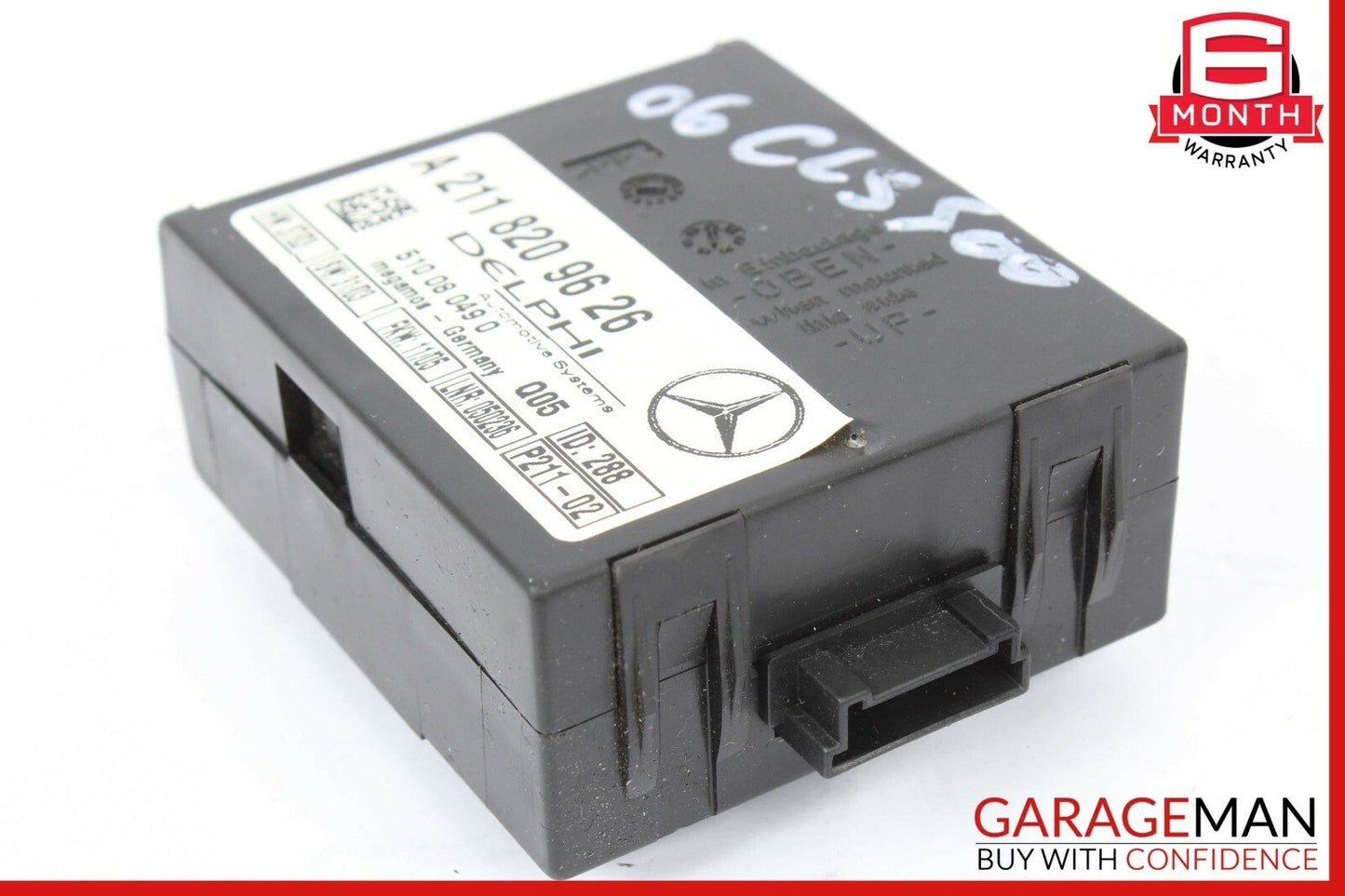 03-11 Mercedes CLS500 E350 Anti Theft Security Alarm Control Controller Module