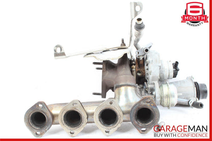 12-15 Mercedes SLK250 C250 1.8L M271 Turbocharger Turbo Manifold Assembly