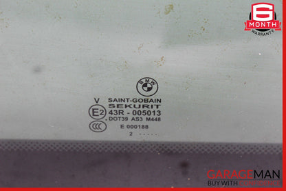 13-19 BMW 640i 650i F06 Top Upper Sunroof Sun Roof Sliding Window Glass Panel