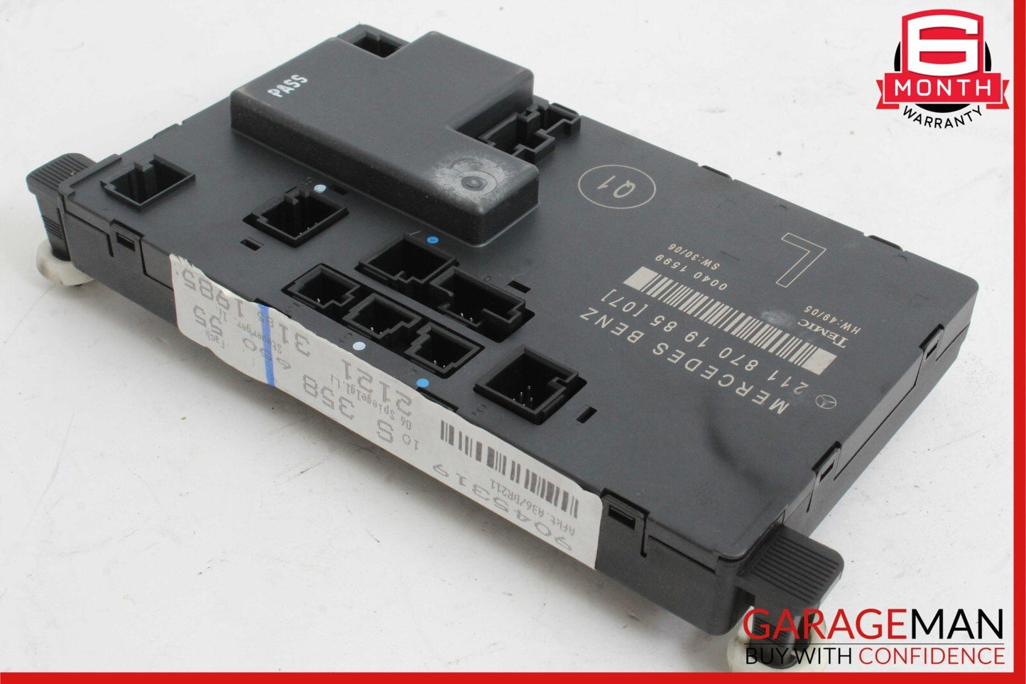03-09 Mercedes W211 E350 E63 AMG Front Left Driver Side Door Control Module OEM