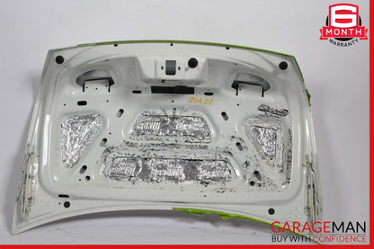 03-13 Maserati Quattroporte M139 Rear Trunk Lid Deck Shell Panel White OEM