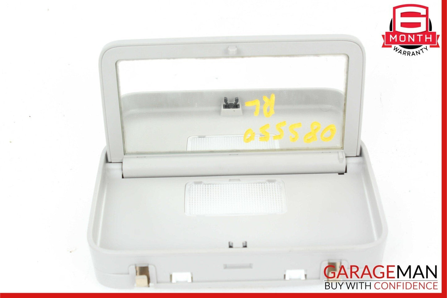 07-09 Mercedes W221 S550 S450 Rear Right / Left Side Overhead Vanity Mirror Grey