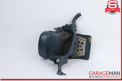 10-16 Porsche Panamera S 970 Steering Column Cover Blue w/ Tilt Adjust Switch
