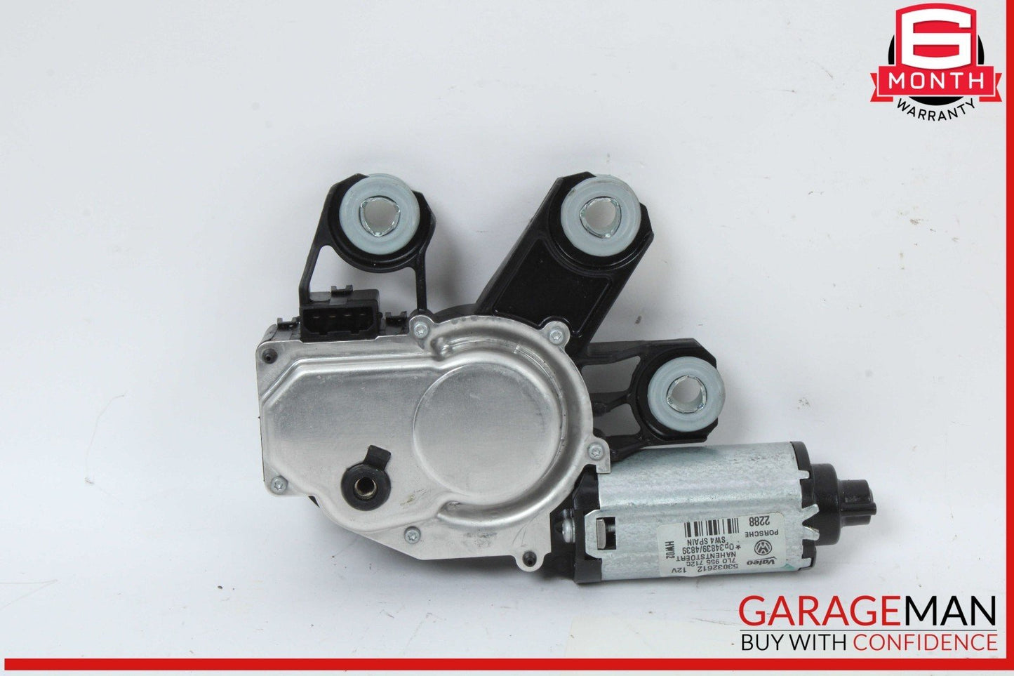 03-10 Porsche Cayenne 955 957 Rear Hatch Windshield Glass Window Wiper Motor OEM