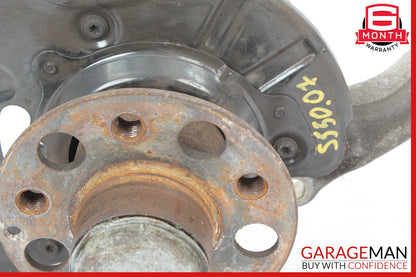 07-14 Mercedes W221 S550 Front Left Wheel Carrier Spindle Knuckle Hub OEM