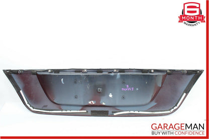 07-09 Mercedes W211 E350 E63 AMG Trunk Lid Tailgate License Plate Panel Red