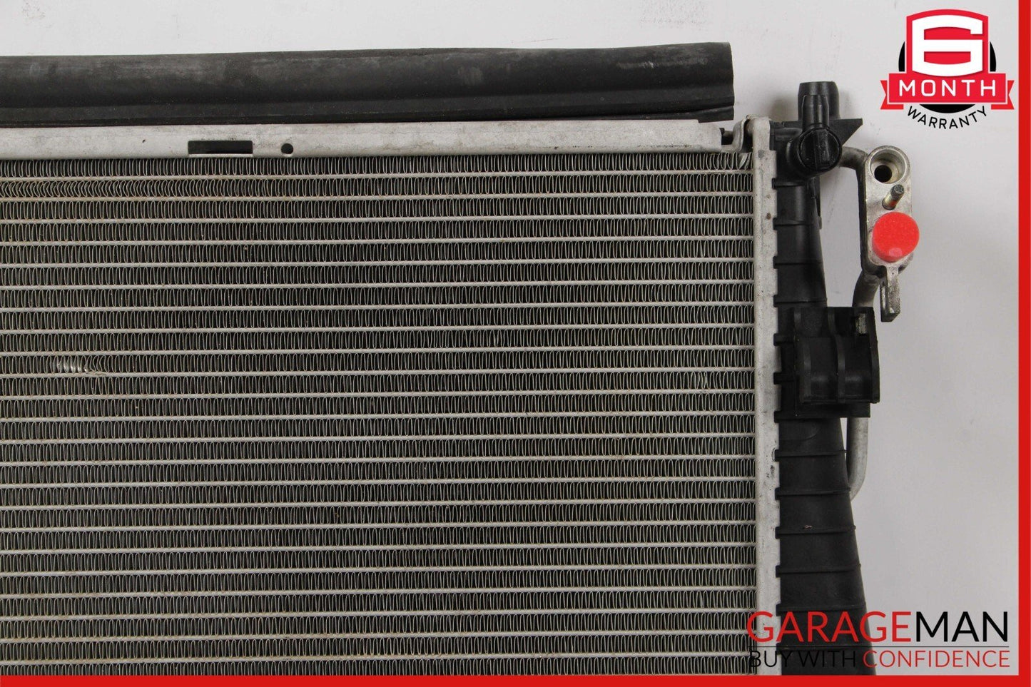 03-08 Mercedes R230 SL550 Engine Radiator A/C AC Oil Cooling Condenser Assy