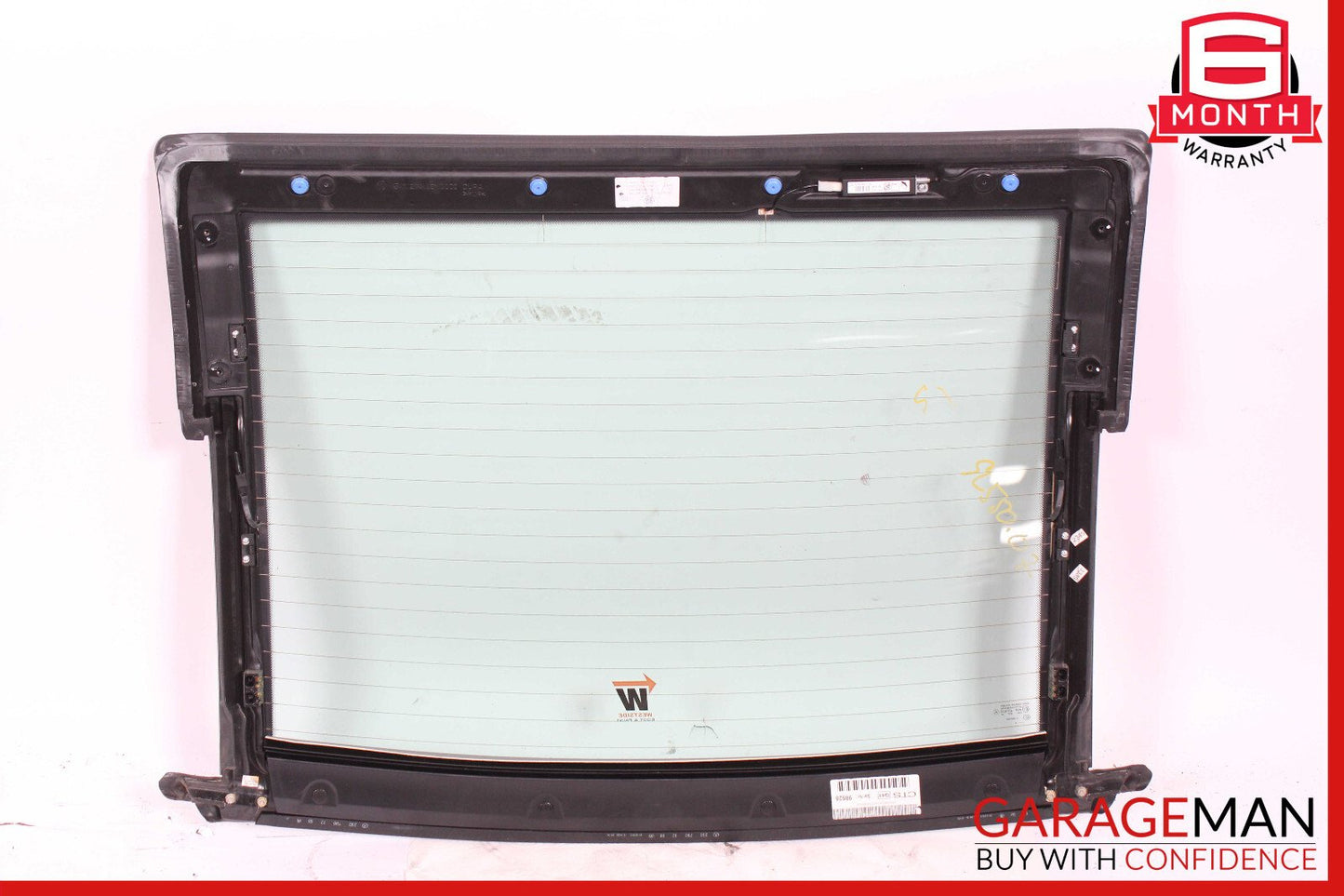 03-12 Mercedes R230 SL500 SL55 AMG Rear Back Windshield Glass Assembly OEM