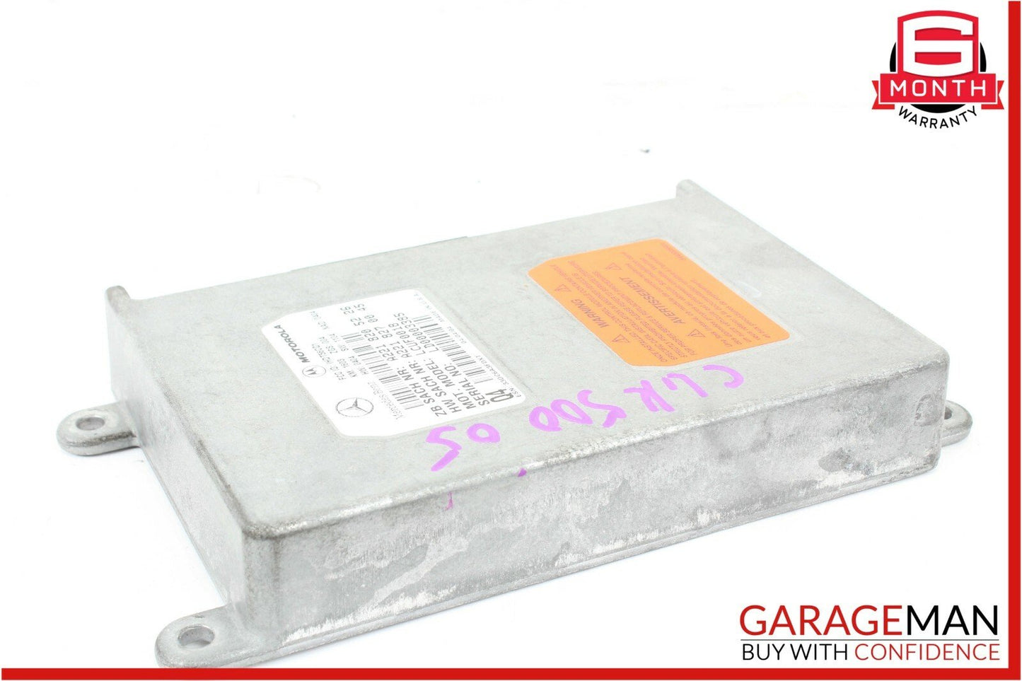 03-12 Mercedes CLK500 SL500 S600 C55 AMG Voice Communication Control Module Q4