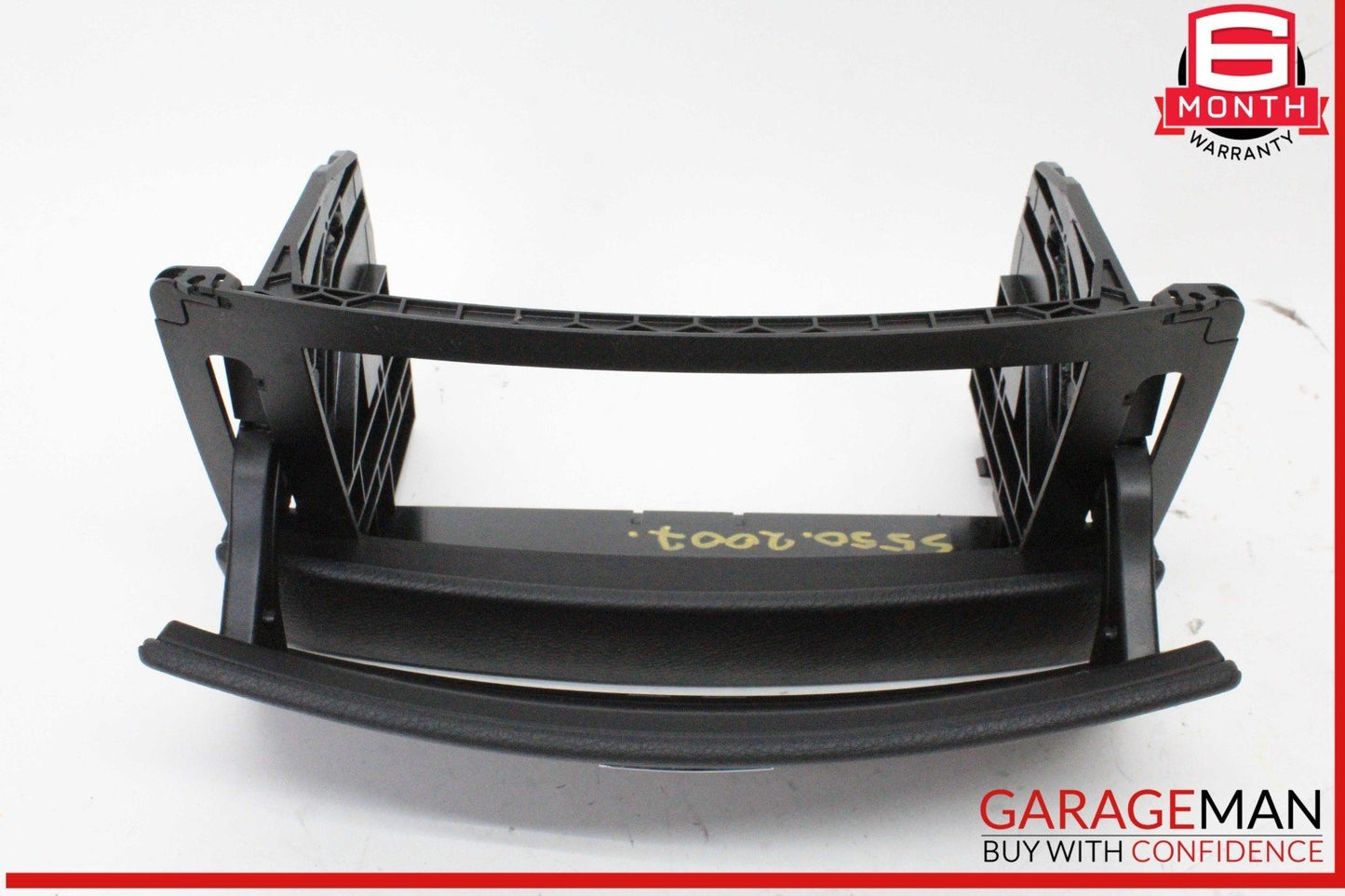 07-13 Mercedes W221 S550 Center Console CD Player Cover Trim Panel Black OEM