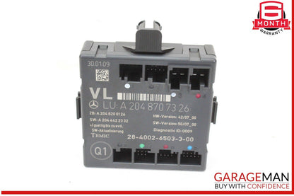 08-18 Mercedes X204 GLK350 E350 E400 Front Left Side Door Control Module OEM