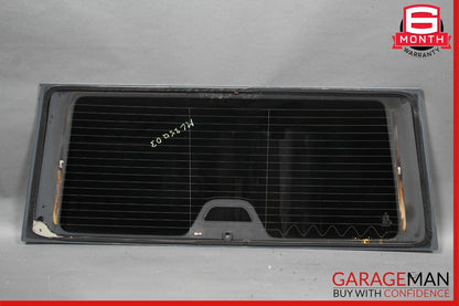 98-05 Mercedes W163 ML350 ML500 ML55 AMG Rear Hatch Trunk Windshield Glass OEM