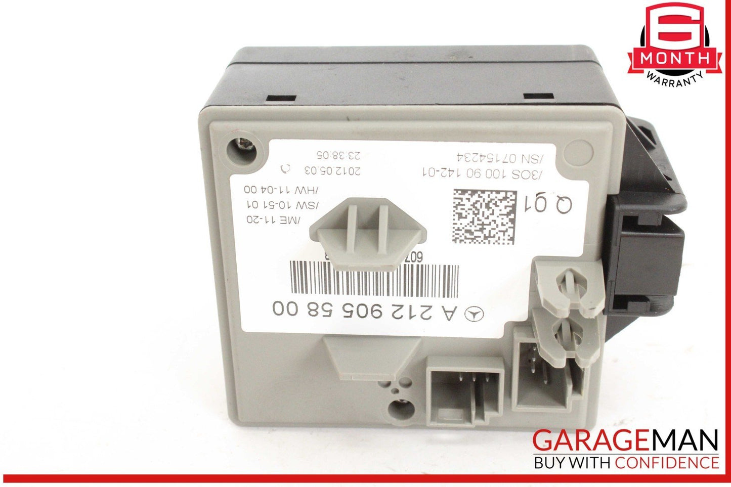 10-16 Mercedes W212 E350 GLK250 Ignition Switch Module w/ Key 2129055800 OEM