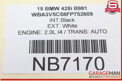 14-16 BMW 428i 435i Power Brake Booster 6872135 OEM