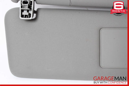 11-18 Porsche Cayenne 958 S Front Right Side Sun Visor Shade Cover Gray OEM