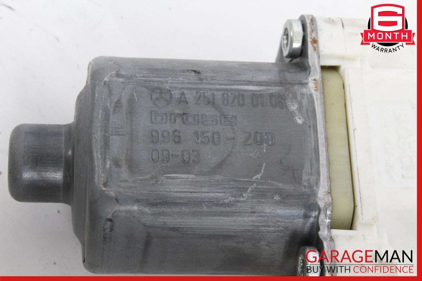 06-13 Mercedes X164 GL450 4MATIC Rear Left Side Window Regulator Motor OEM