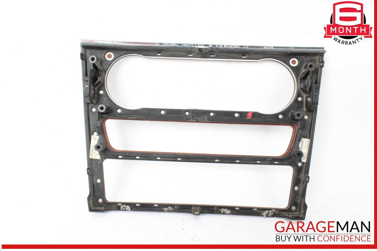 06-12 Mercedes X164 GL550 ML350 Center Console Control Trim Panel Wood Bezel