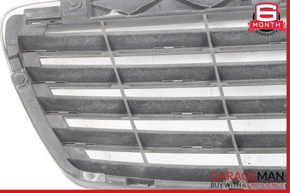 03-06 Mercede W211 E320 E500 E55 AMG Hood Radiator Grille Grill Chrome OEM