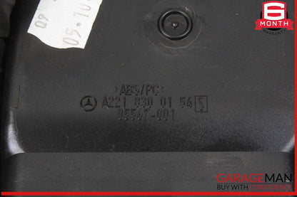07-14 Mercedes W221 S550 CL550 Left Side Dashboard AC A/C Air Vent Black OEM
