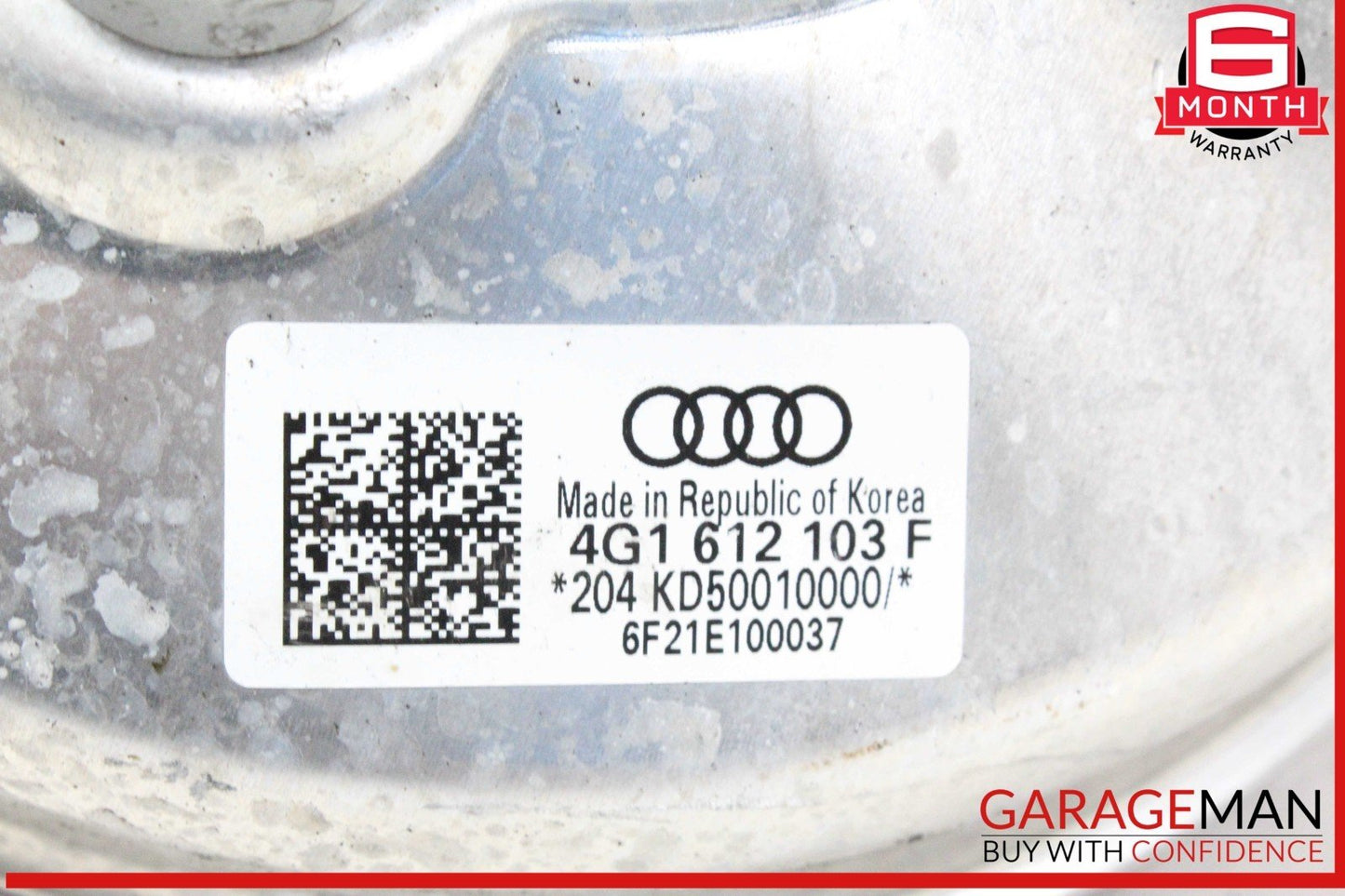 12-18 Audi A7 A6 Power Brake Booster Master Cylinder w/ Reservoir 4G1612103F OEM