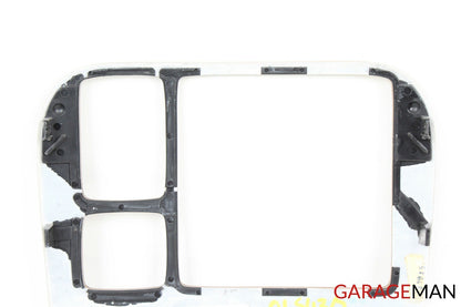 00-02 Mercedes W220 S430 Center Dash Climate Control Upper Radio Trim Bezel Wood