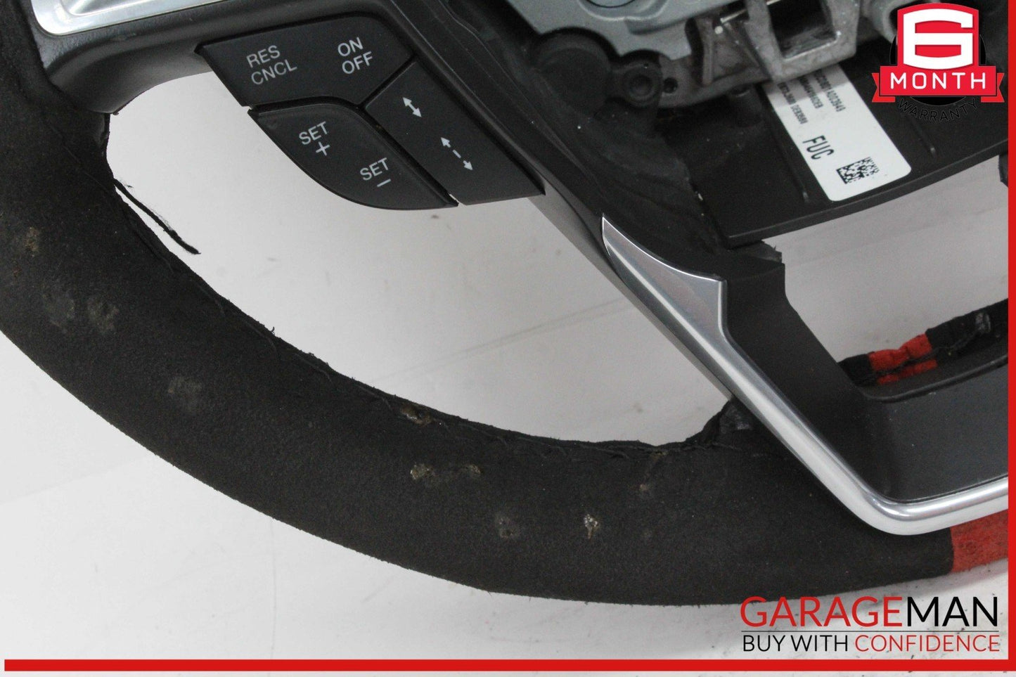 13-16 Ford Fusion Front Left Driver Side Multifunction Steering Wheel Black OEM