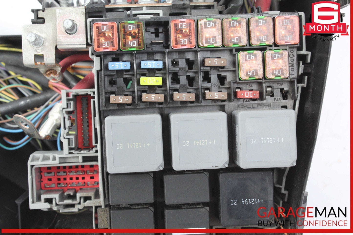 12-19 Range Rover Evoque Engine Bay Fuse Relay Junction Box BJ3214A076CA OEM