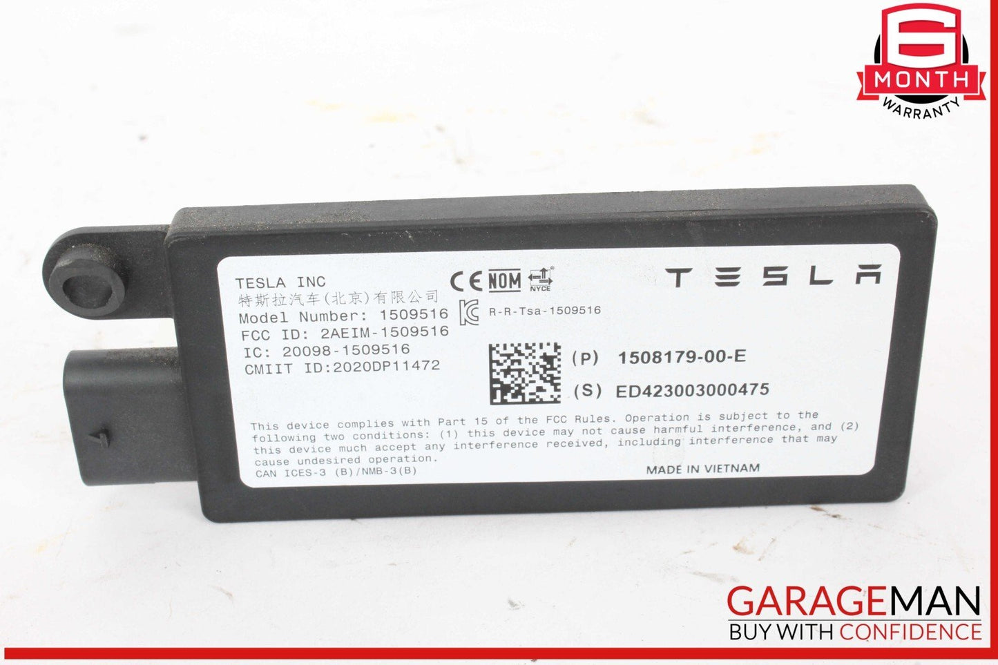 20-23 Tesla Model Y Rear Bluetooth Low Energy Antenna Control Module Unit OEM