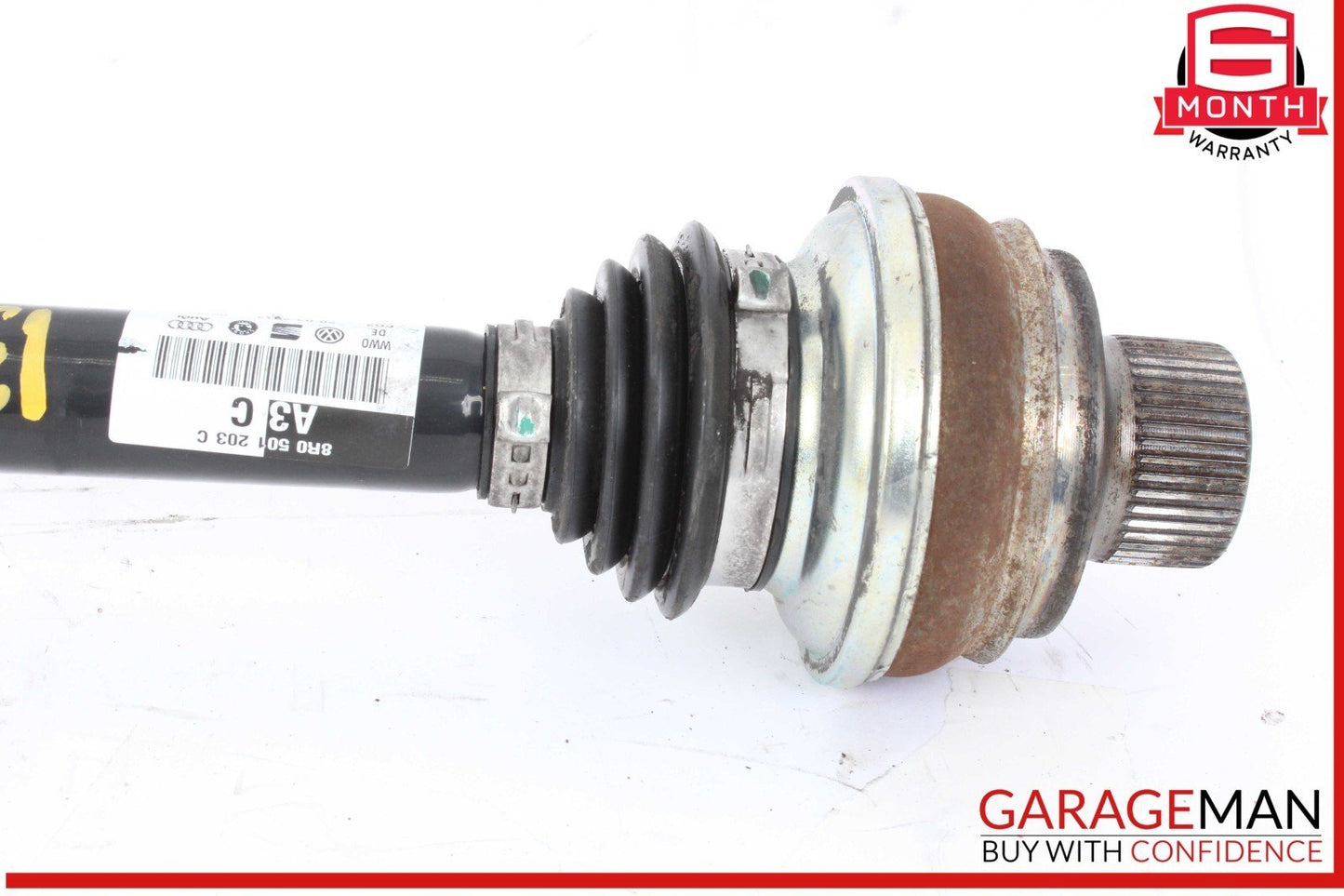09-18 Audi A6 Q5 Rear Left or Rear Right Side CV Axle Shaft OEM