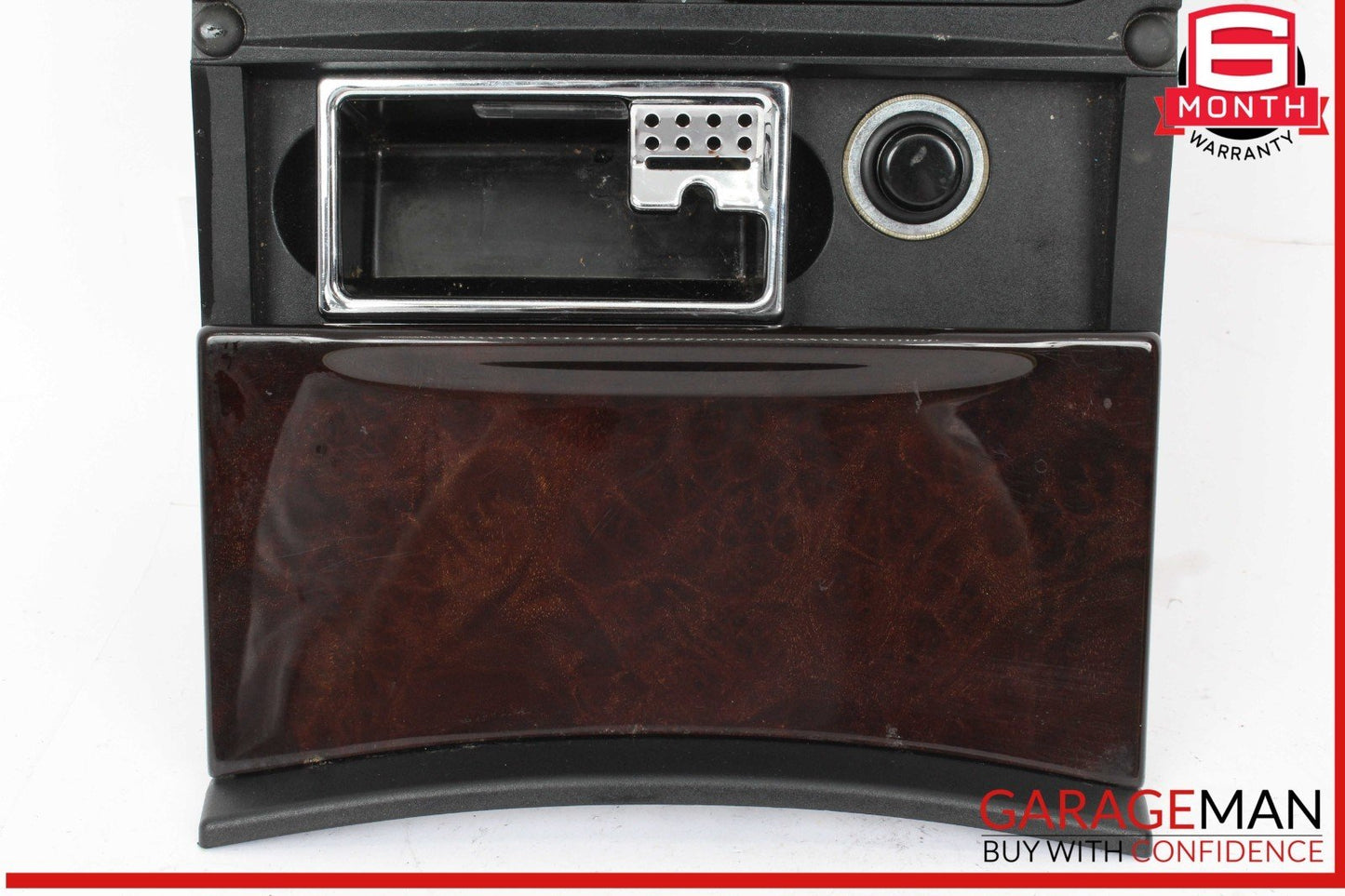 10-13 Mercedes W221 S550 S600 Ash Tray Ashtray Lighter Cup Holder Trim Wood OEM