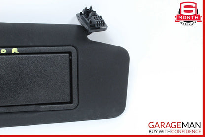 08-14 Mercedes W204 C250 C300 Front Right Passenger Sunvisor Sun Visor Black