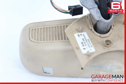 07-09 Mercedes W211 E350 E550 E63 AMG Interior Rear View Mirror Brown OEM