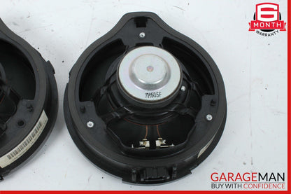 08-11 Mercedes W204 C300 Rear Right & Left Side Door Sound Speakers Set OEM