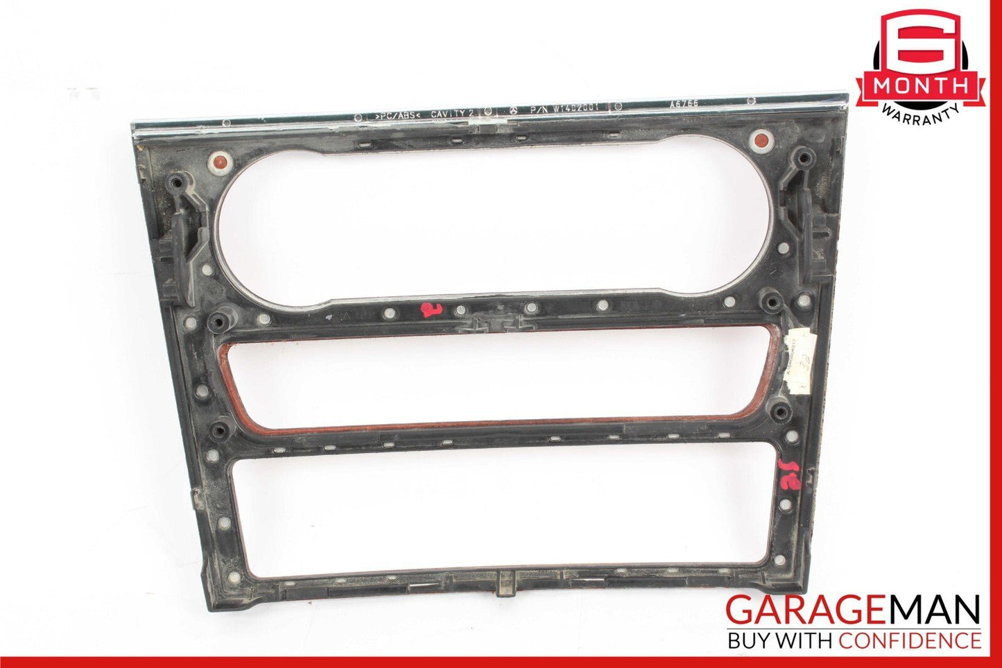 06-12 Mercede X164 GL450 ML500 ML450 Center Console Control Trim Bezel Wood OEM