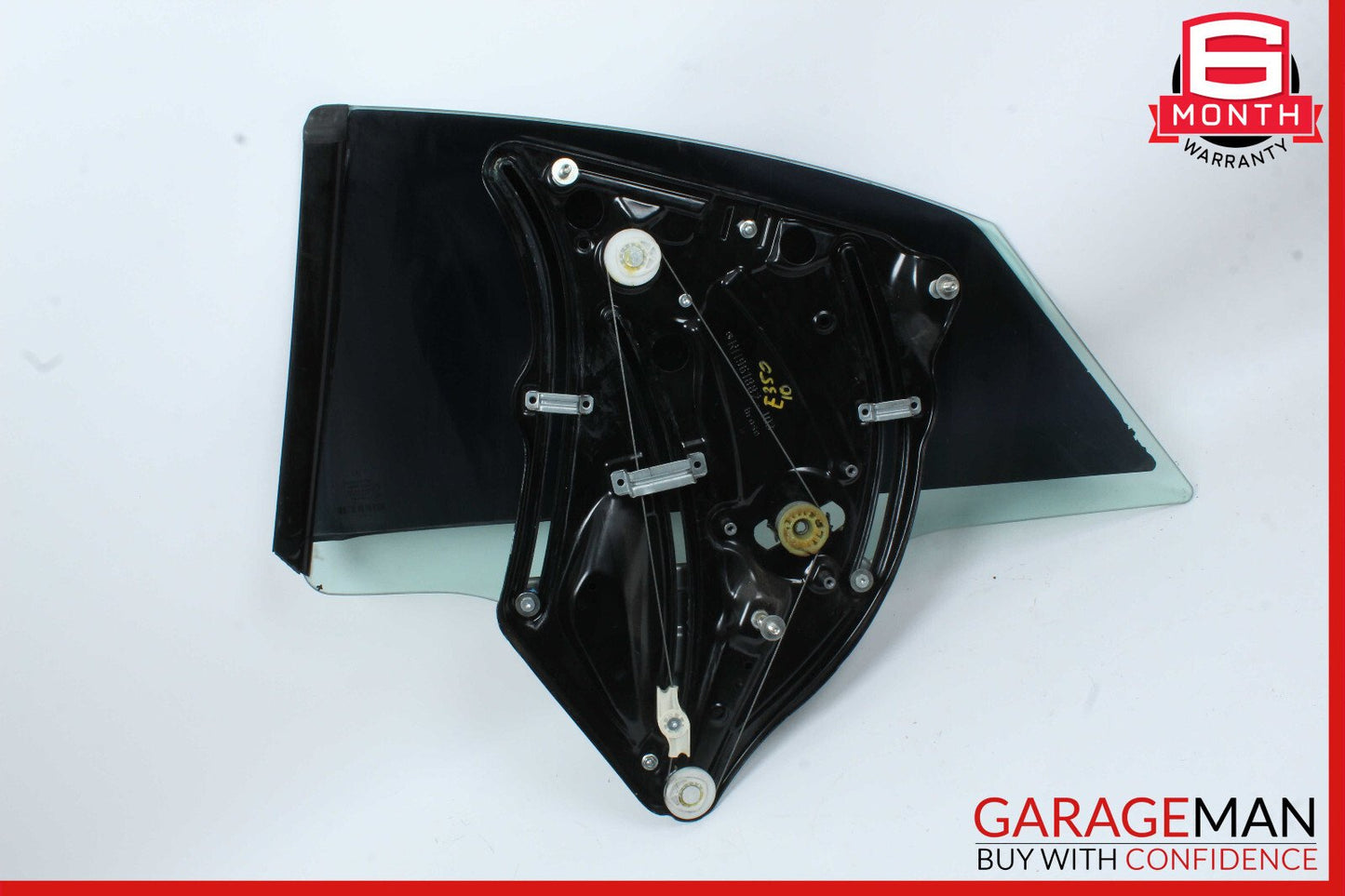 10-13 Mercedes W207 E350 E550 Coupe Rear Right Quarter Window Glass & Regulator