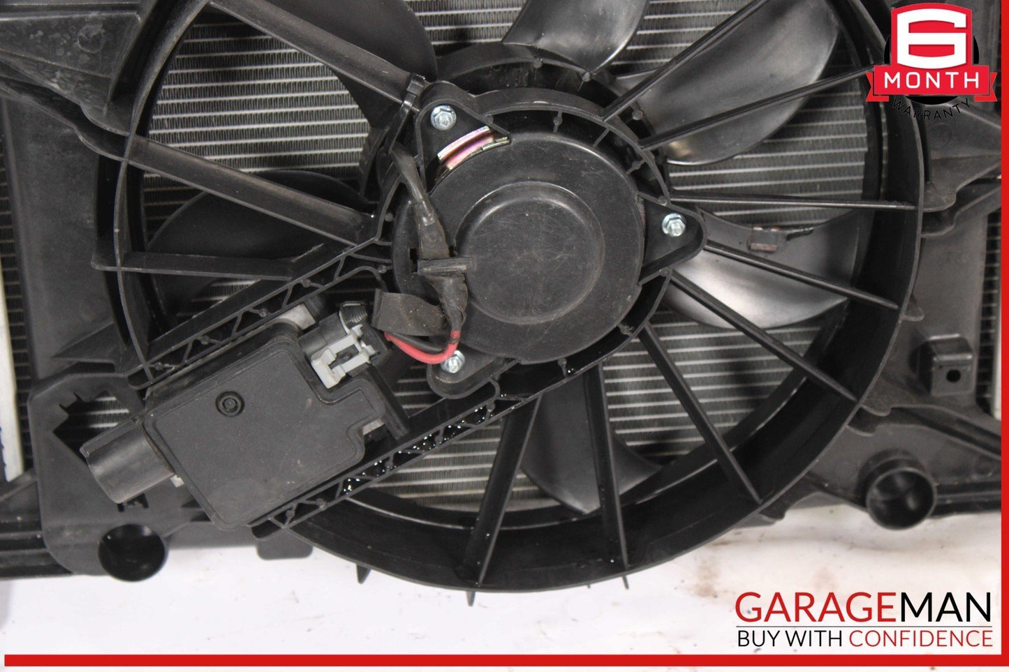 07-10 Saturn Sky Engine Cooling Fan Radiator AC Condenser Assembly OEM