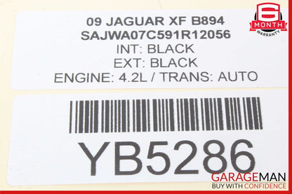 09-11 Jaguar XF Keyless Theft Locking Module Computer 6G9119G481AK OEM
