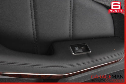 10-13 Mercedes W212 E350 E550 Rear Left Interior Door Panel Black OEM