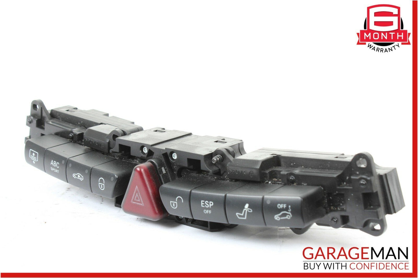 03-06 Mercedes W220 S55 Center Dashboard Control Switch  2208216558 OEM