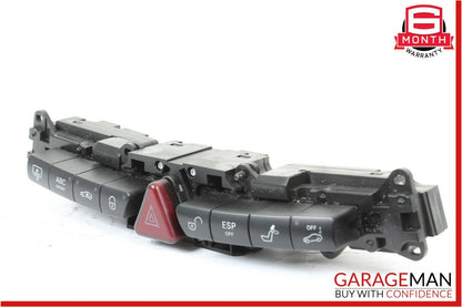 03-06 Mercedes W220 S55 Center Dashboard Control Switch  2208216558 OEM