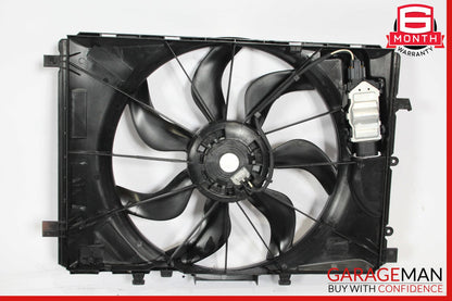 12-20 Mercedes R172 SLK250 Engine Radiator Cooling Fan Motor Shroud Assy