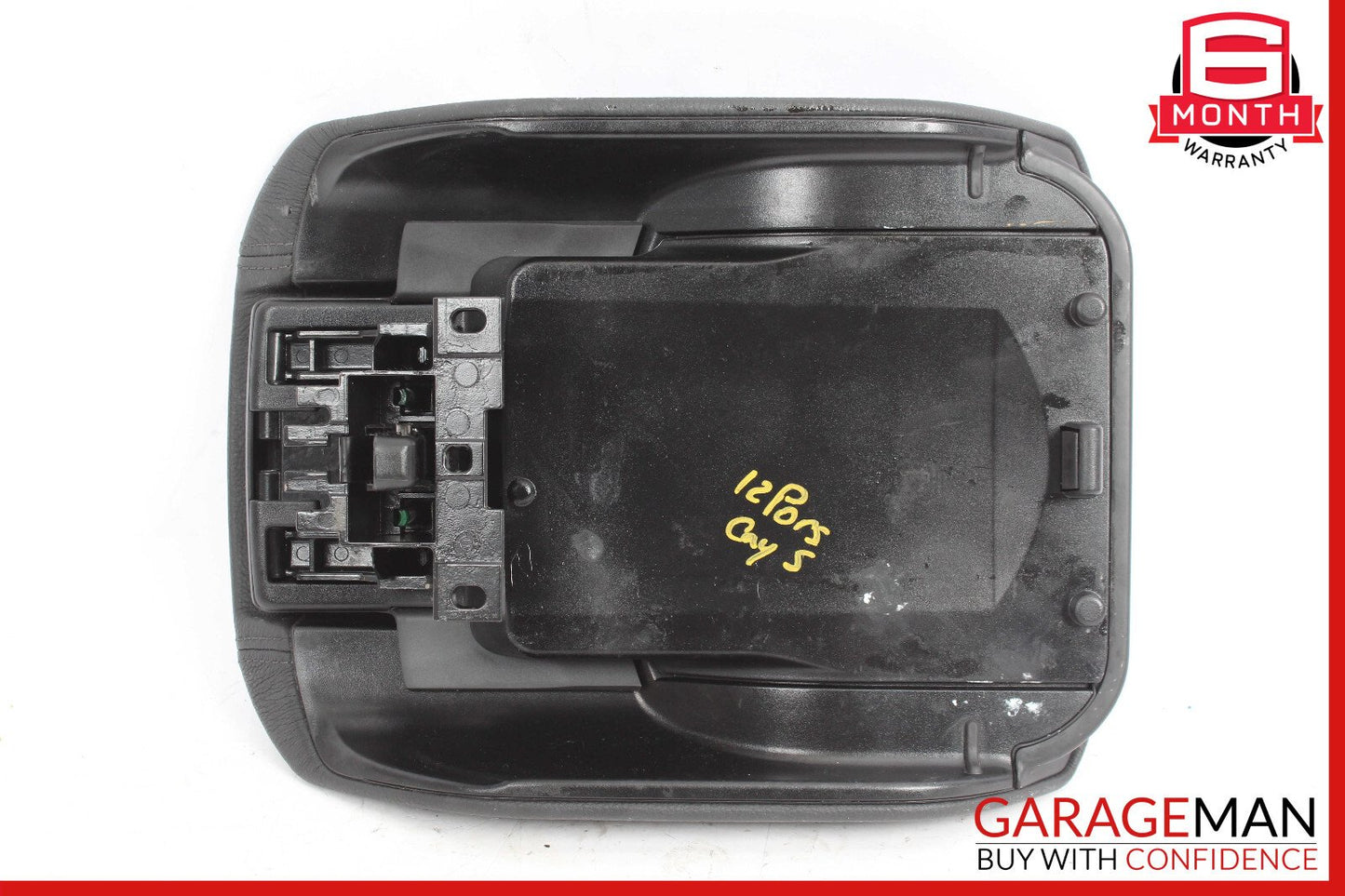 11-14 Porsche Cayenne 958 Center Console Arm Rest Armrest Cover Black OEM