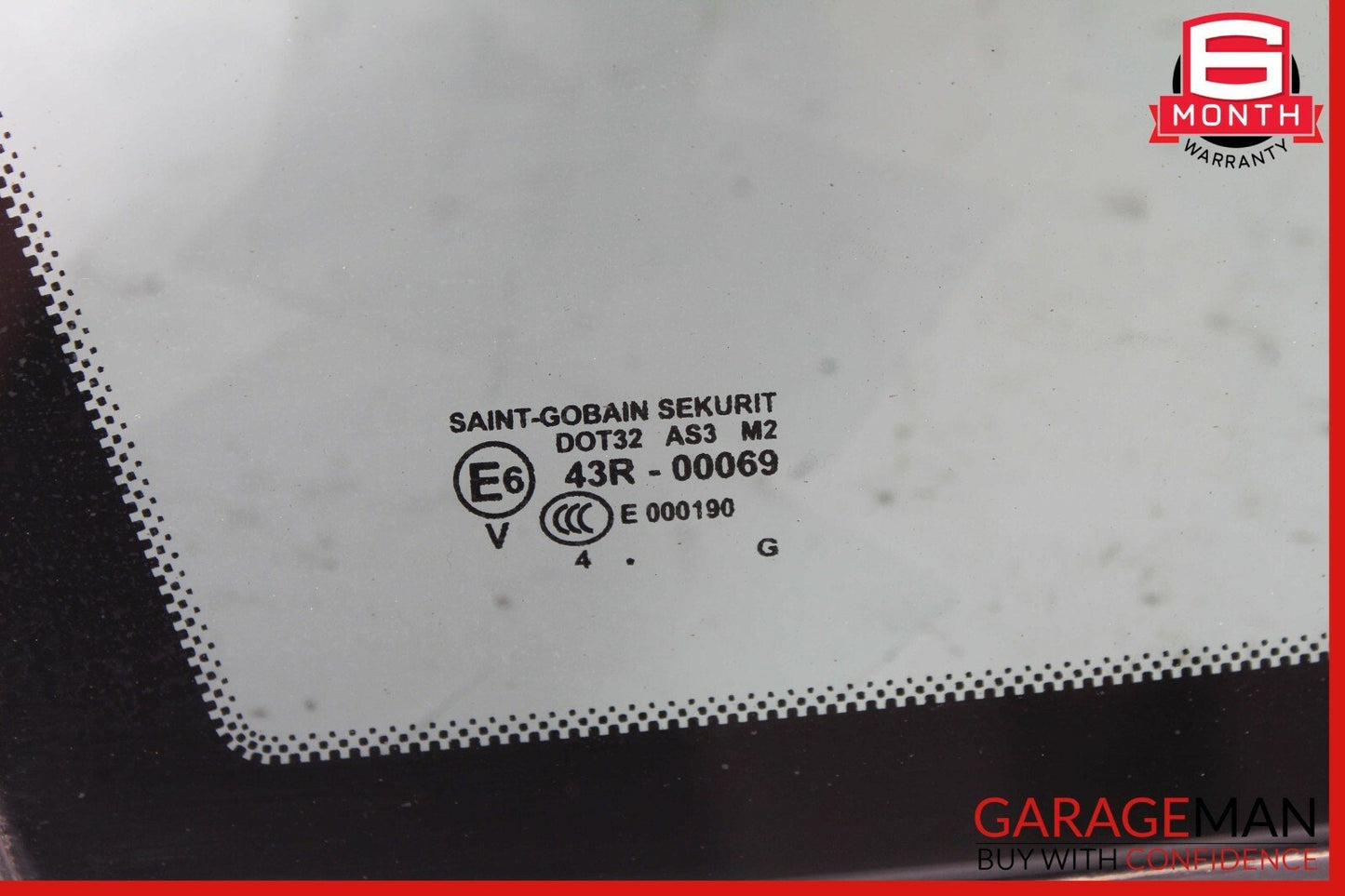 03-06 PORSCHE CAYENNE 955 REAR LEFT DRIVER SIDE QUARTER WINDOW GLASS OEM