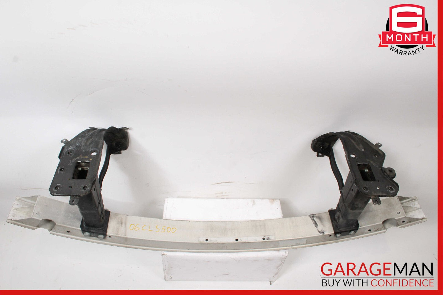 06-11 Mercedes W219 CLS500 CLS550 Front Bumper Reinforcement Bar w/ Brackets OEM