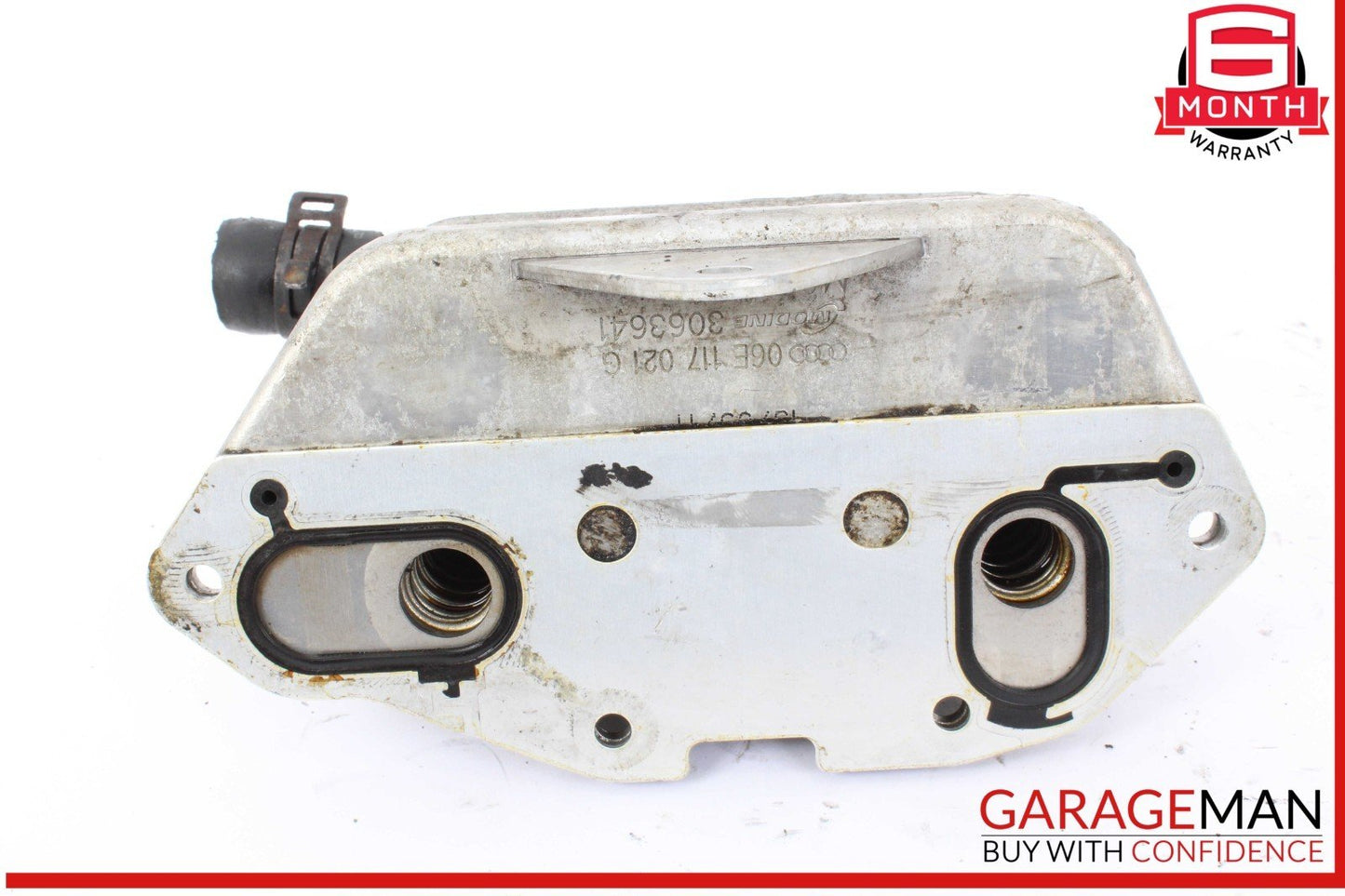 09-16 Audi S4 Engine Oil Cooler 06E117021G OEM